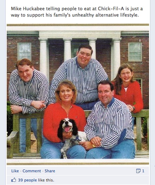 Illustration for article titled I Know You're Mad at Chick-fil-A, But Stop Taking It Out on Fat People